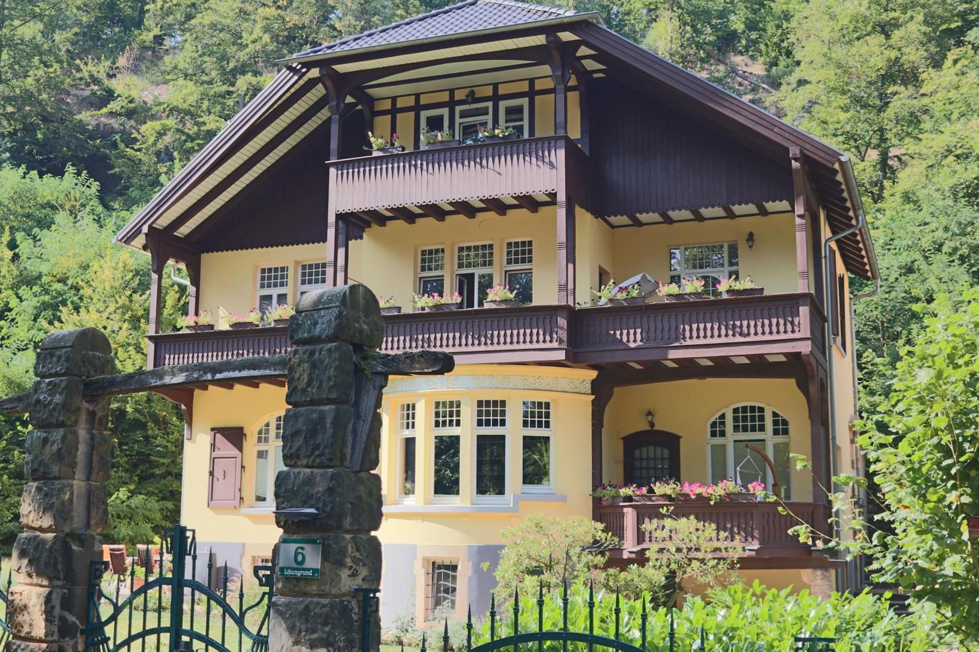 Villa Liliengrund Айзенах Екстериор снимка